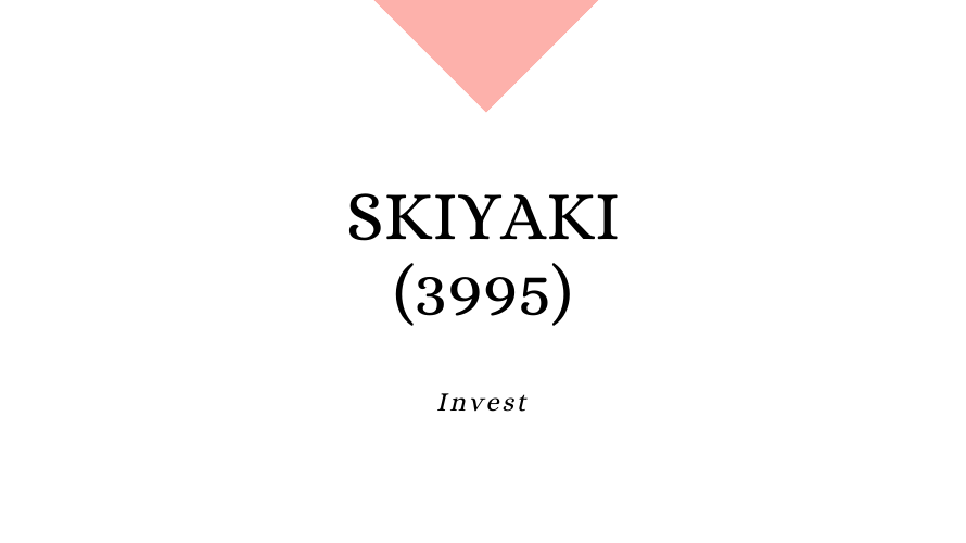 SKIYAKI(3995) 事業内容、ビジネスモデル、強みと成長可能性