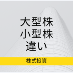 小型株、大型株を比較、違いを理解をした上で投資方針を決定する